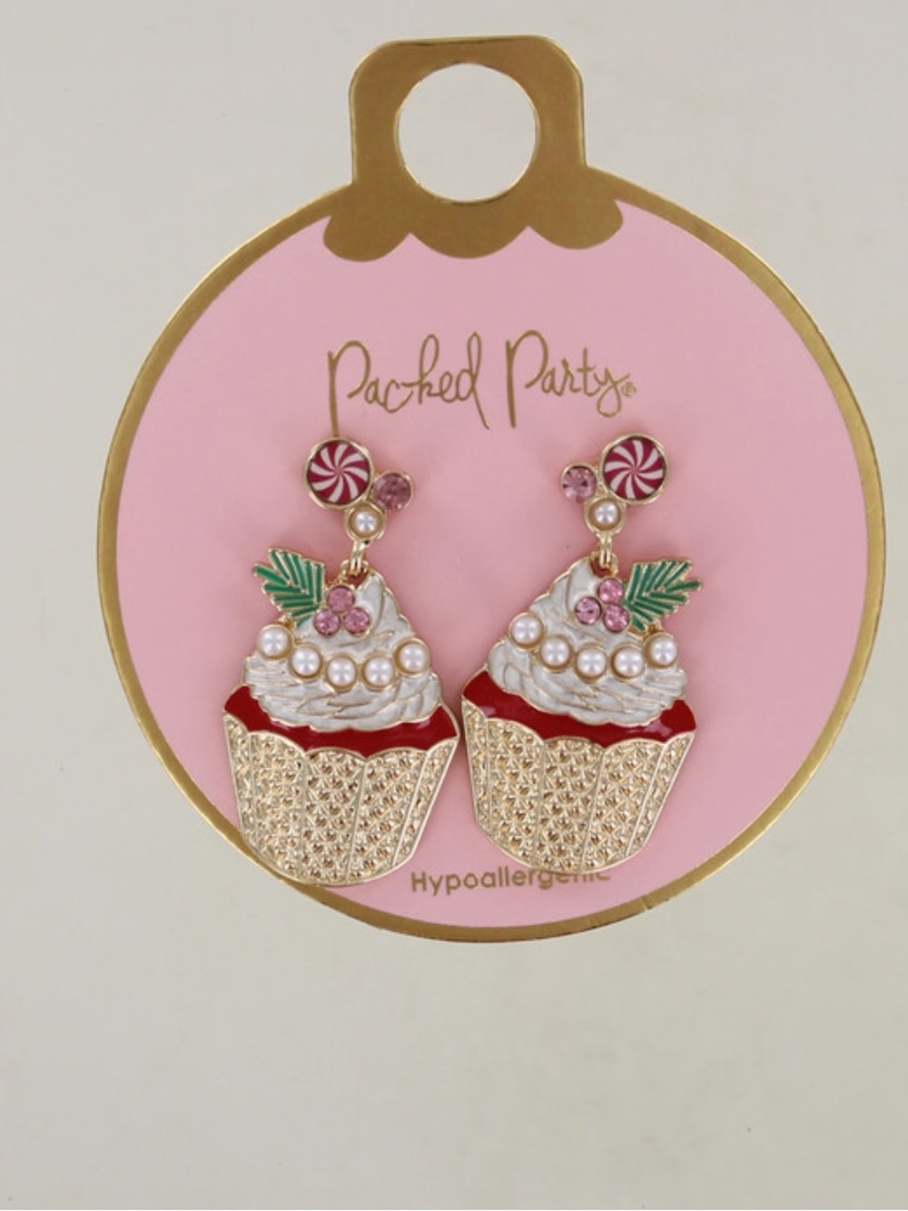 Packd Party Cupcake Drop Earrings